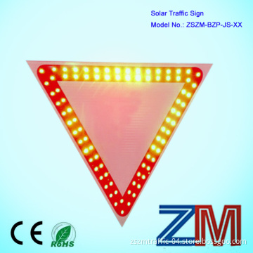 Solar Powered LED Traffic Sign /Solar Road Sign /Traffic Sign Board